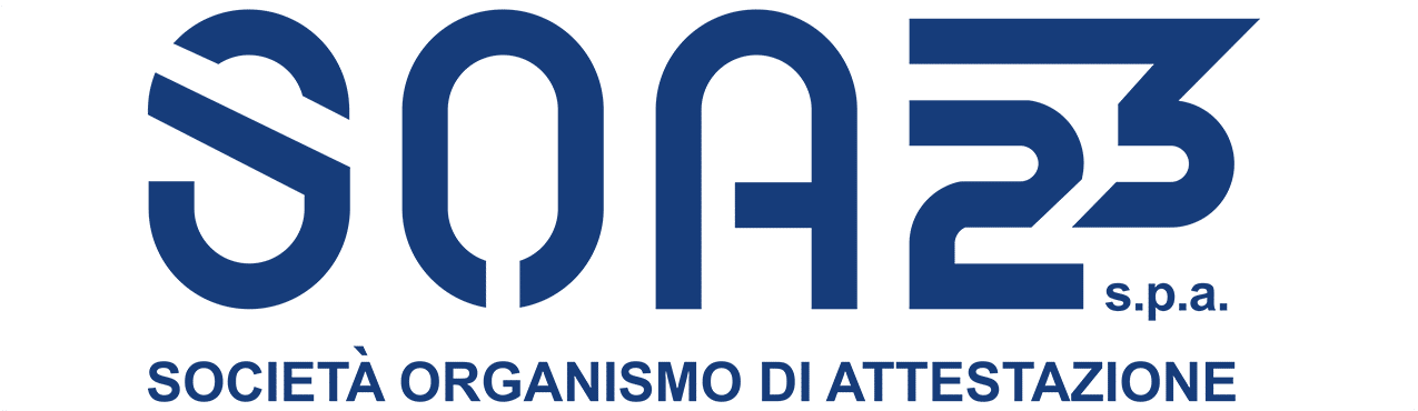 SOA - Società Organismo di Attestazione logo-soa